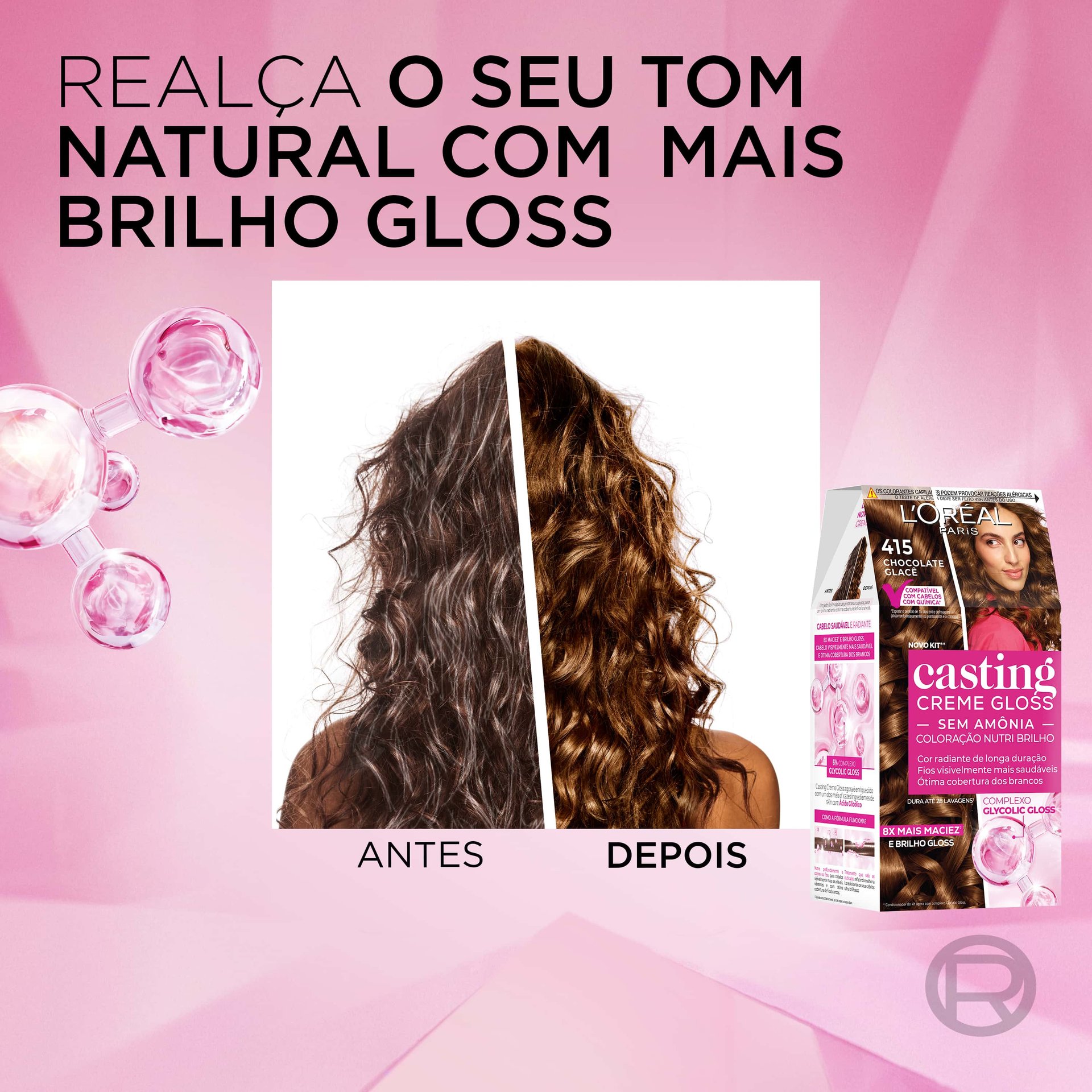 Casting Creme Gloss Glycolic Gloss 415 5 Min